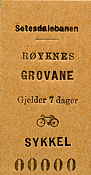 SB sykkel Grovane s