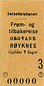 Setesdalsbanen T R s