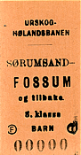 UHB Fossum barn brun s