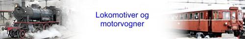 Lokomotiver og motorvogner